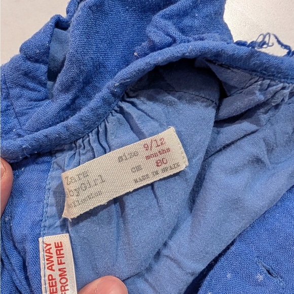 Girls 9-12 Months Shirt - Has Wear - Picture 2 of 2